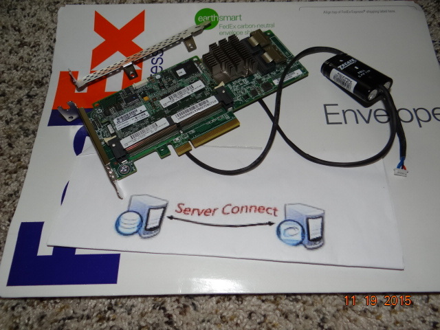 631671-B21 HP G8 Smart Array P420 / 2GB FBWC 6Gb 2P SAS Controller 