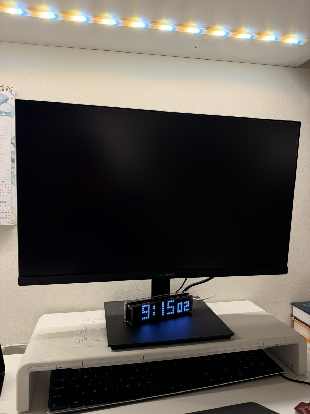 KOORUI 24 inch 1080p 120Hz Computer Gaming Monitor, Pre Owned Great Condition