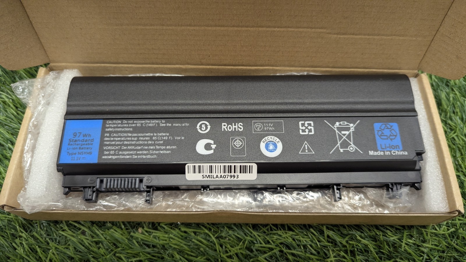 11.1V 97Wh New Laptop N5YH9 Battery for Dell Latitude E5540 & E5440