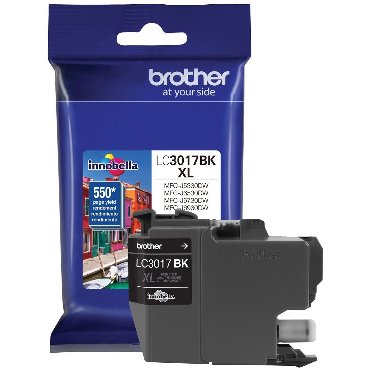 Brother Innobella LC3017BK Original Ink Cartridge (LC3017BK)