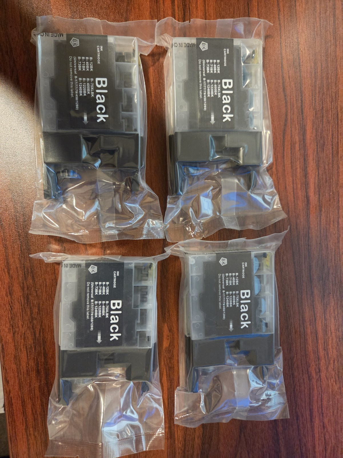7 Ink Cartridges, 4 Black XL , 1 Magenta, 1 Yellow, 1 Cyan Ink  "Factory Sealed"