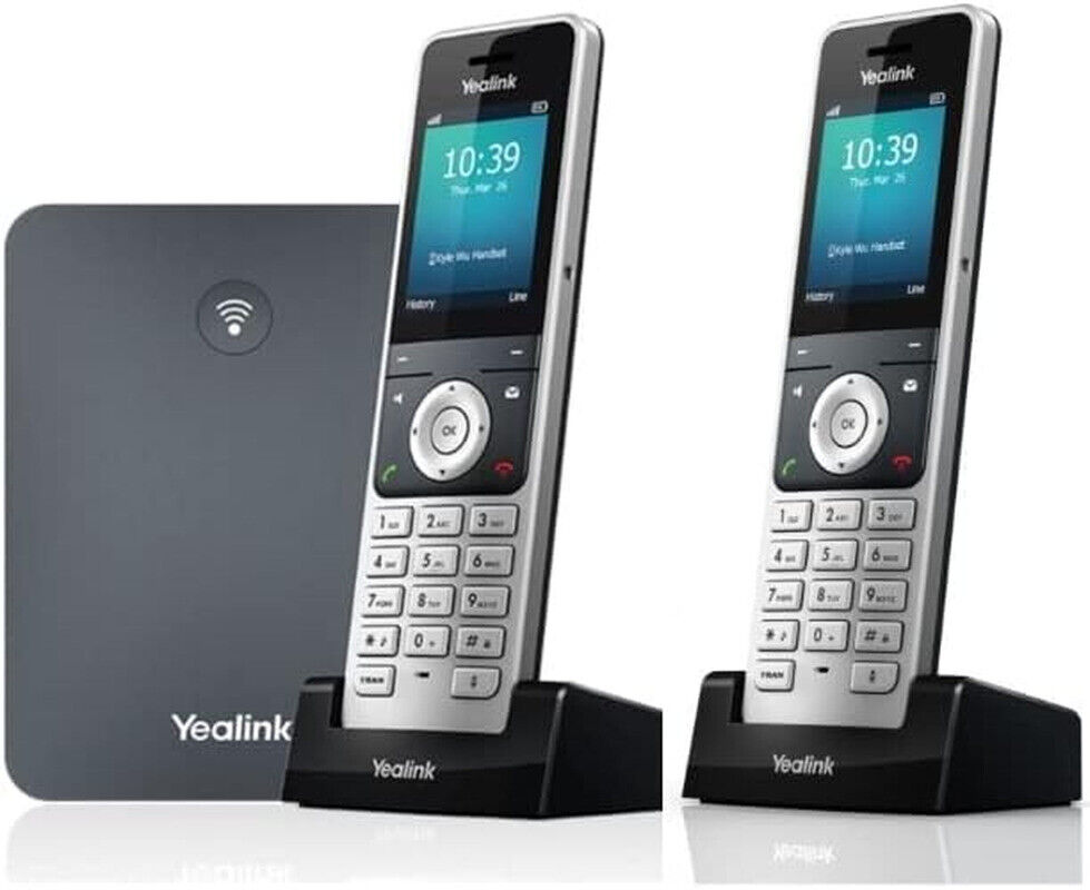 Yealink IP Phone W76P Bundle of W70B Base and W56H Handset + 1-Unit W56H Handset