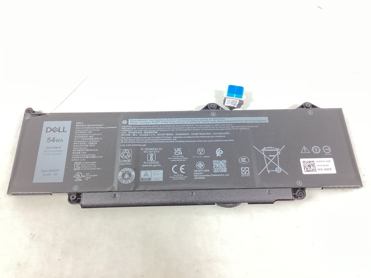 Dell DR02P Original Latitude 5440 Battery 54Wh 11.4V