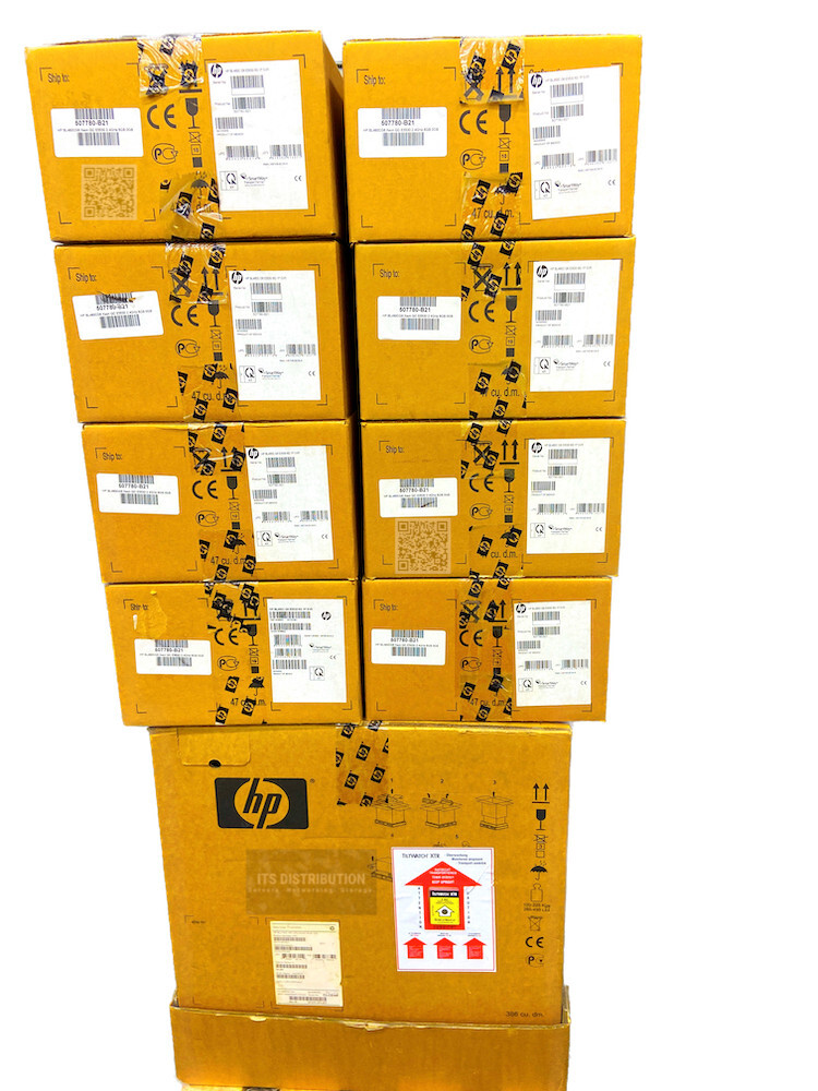 507014-B21 I BUNDLE HP Renew HP BLc7000 Enclosure + 8x BL460G6 507780-B21 Blades