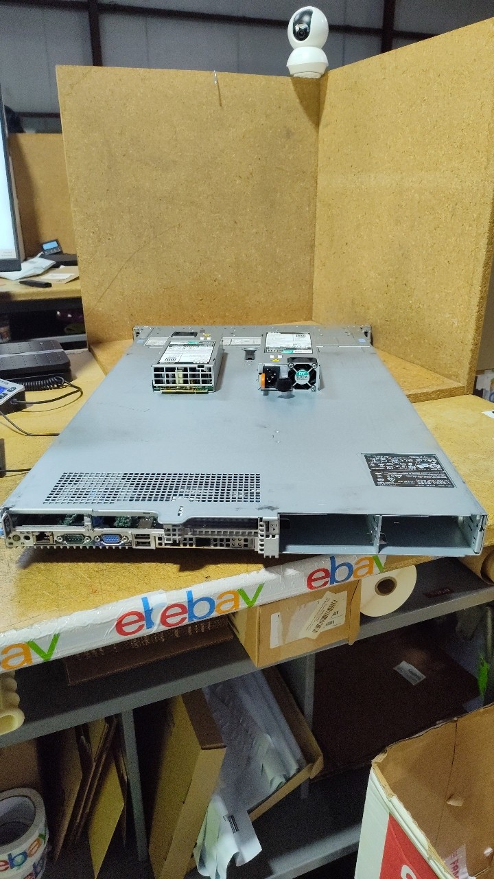 Dell PowerEdge 1U Rackmount Server Dual PSU Enterprise Server Untested