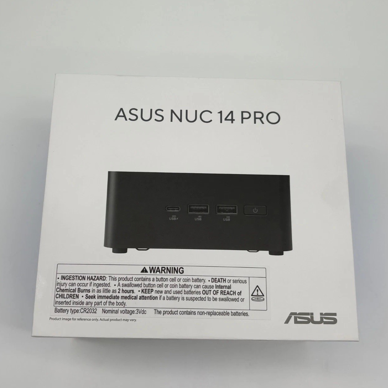 ASUS NUC 14 Pro NUC14RVH Core 3 100U Mini PC Barebone 90AR0072-M00030 Brand New