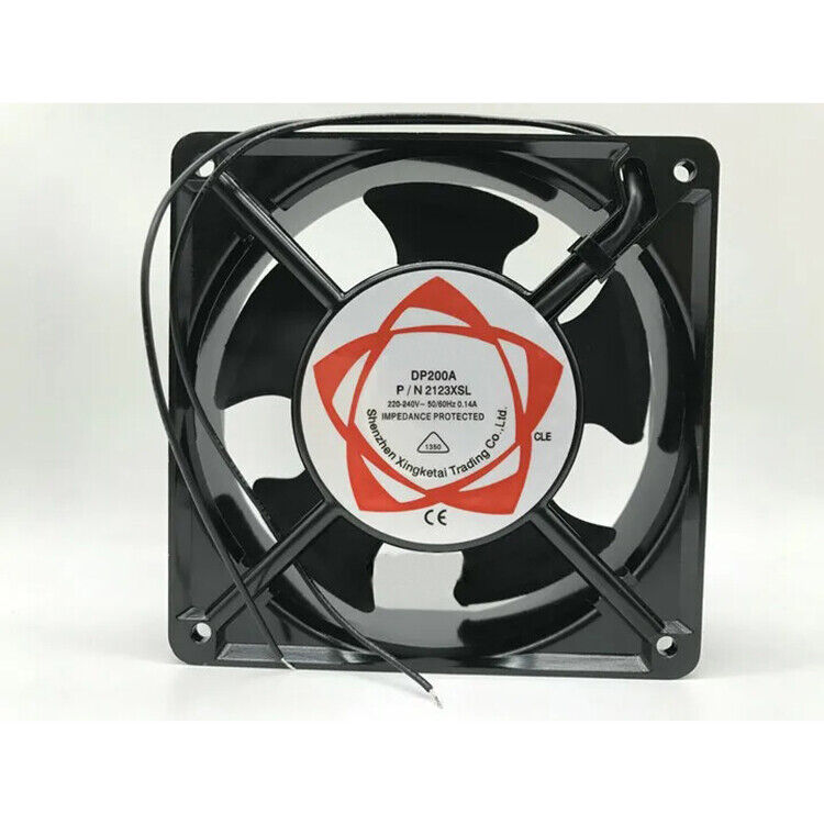 For Sunon DP200A P/N 2123XSL AC220V 120*120*38mm 2600RPM Cooling Fan 2-wire
