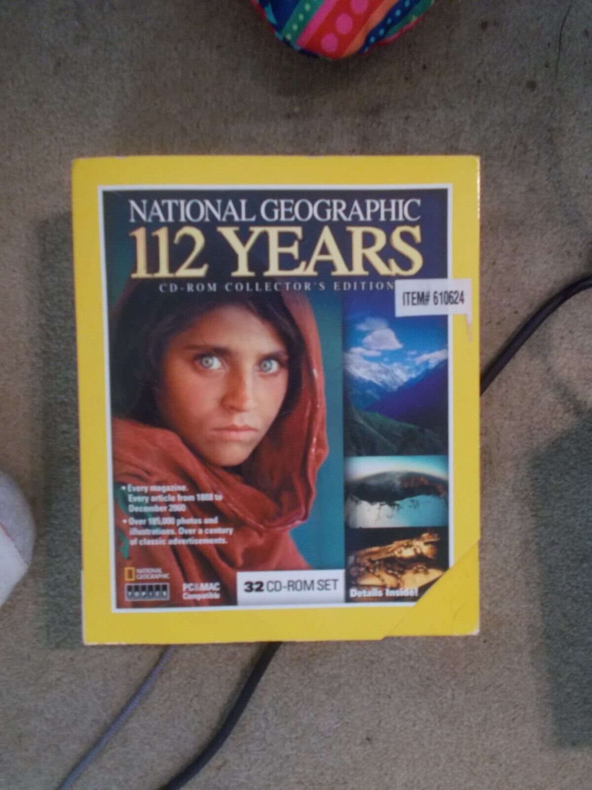 NATIONAL GEOGRAPHIC - 112 YEARS - 32-CD-ROM BOXED SET - CD-ROM
