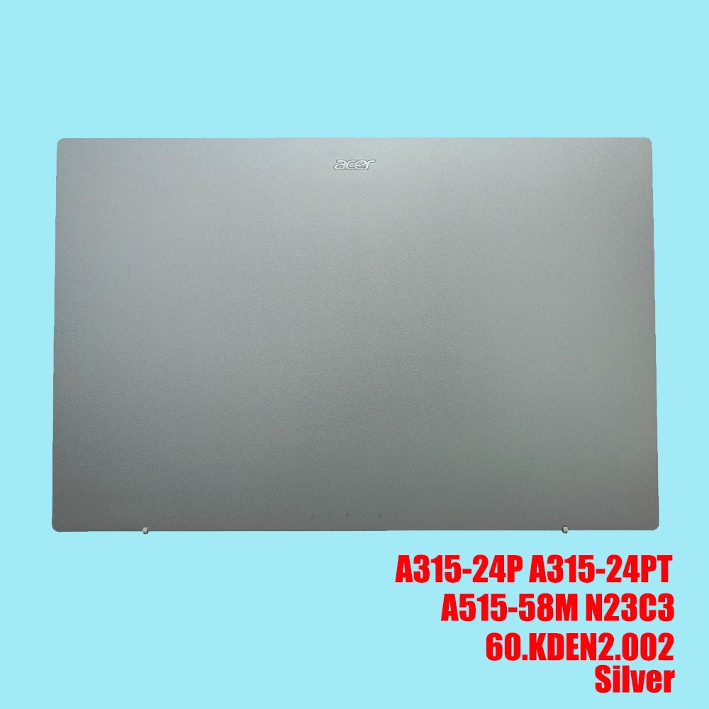 New For Acer Aspire A515-58M N23C3 Silver Lcd Back Top Cover 60.KDEN2.002