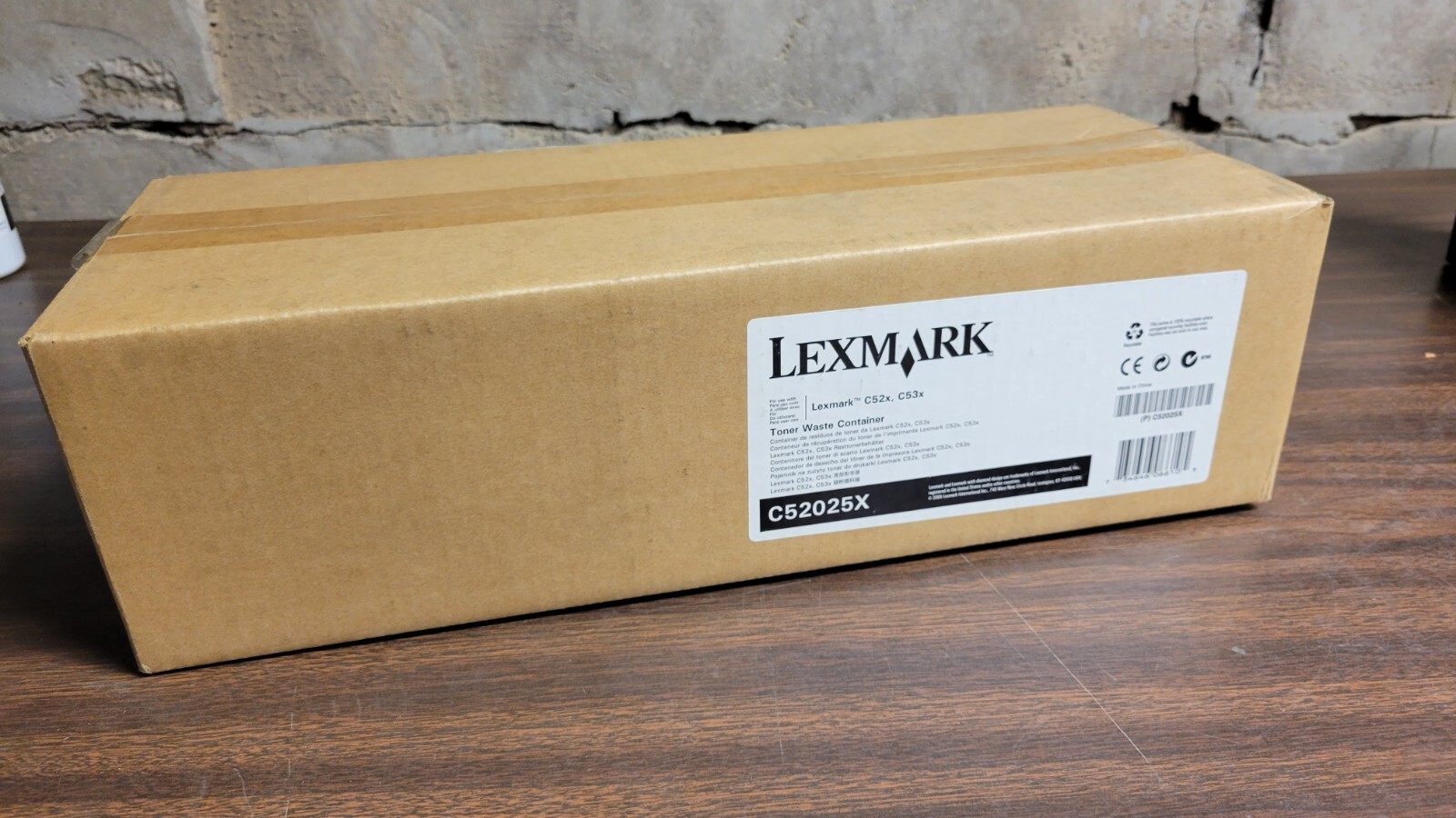 Genuine Lexmark C52025X Toner Waste Container For C520 C522 C524 C530 C532 C534
