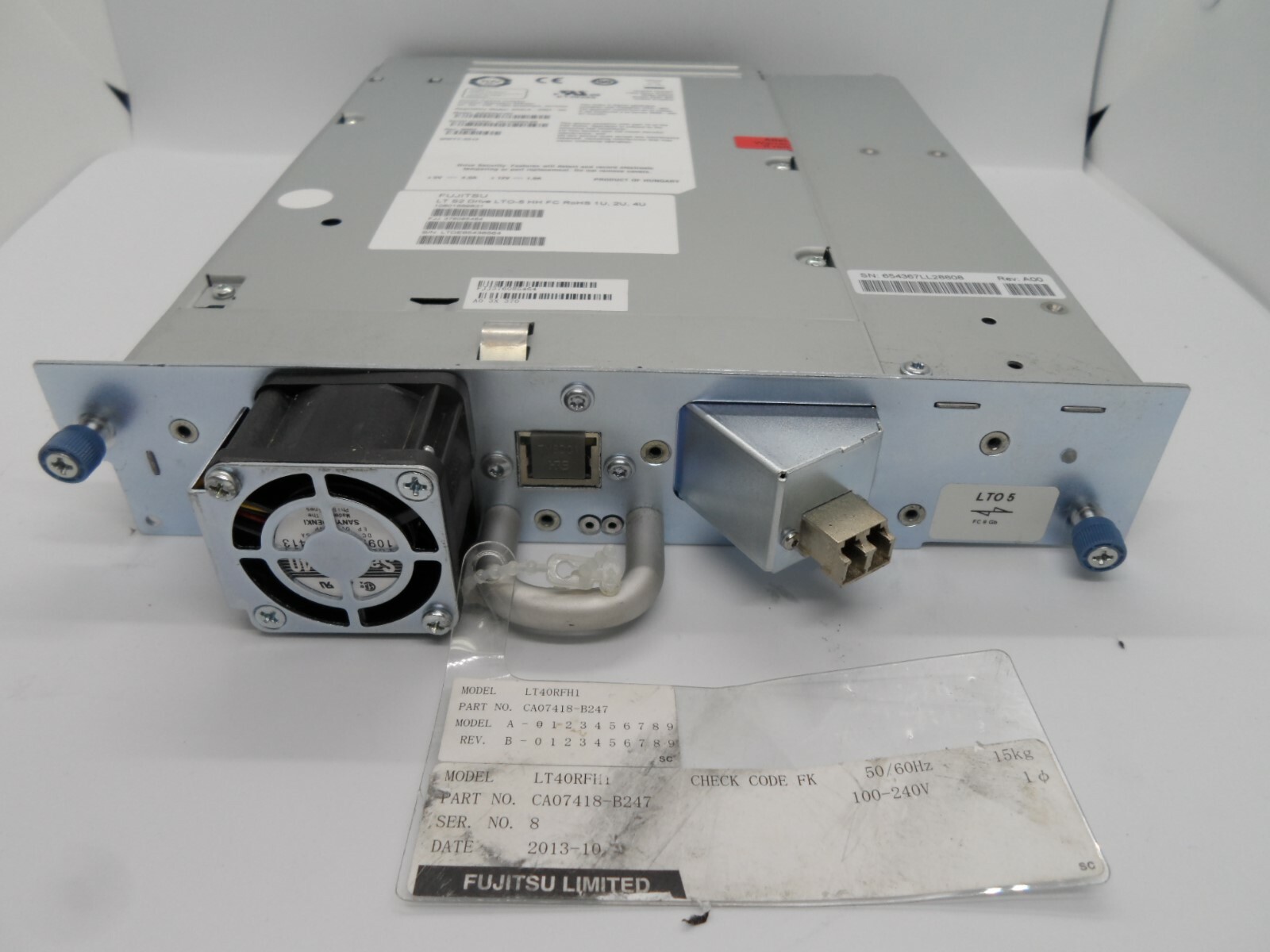 Fujitsu hp Eternus LT05 FC 10601669831 376085464 AQ294A#104 for LT20 LT40 LT60