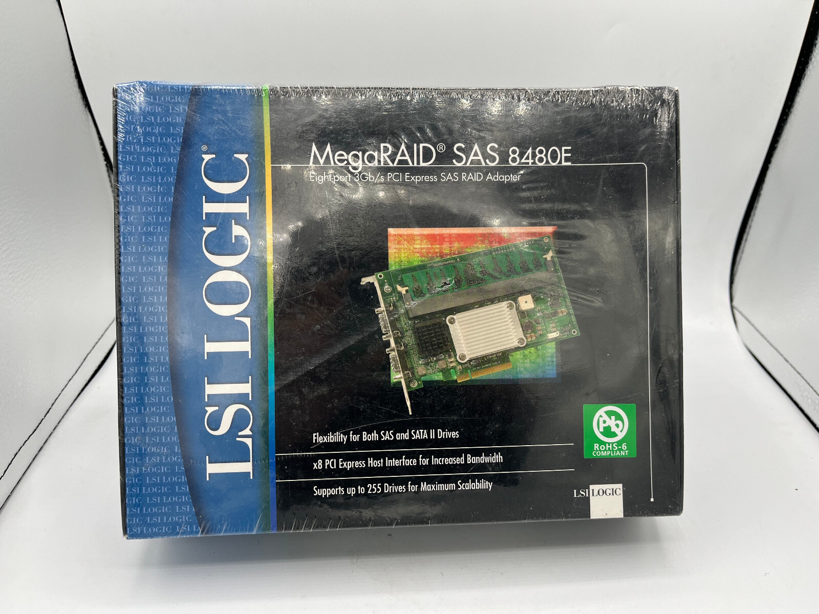 LSI00049-F - LSI Logic MegaRAID SAS 8480E Adapter Brand New
