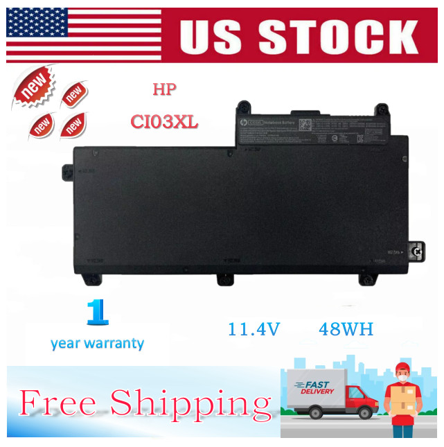 NEW OEM CI03 CI03XL Laptop Battery For HP ProBook 640 G2 645 G2 650 HSTNN-UB6Q