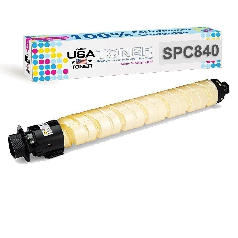 Ricoh SPC840dn, SP C842, SP C840A, 821256 Yellow Toner