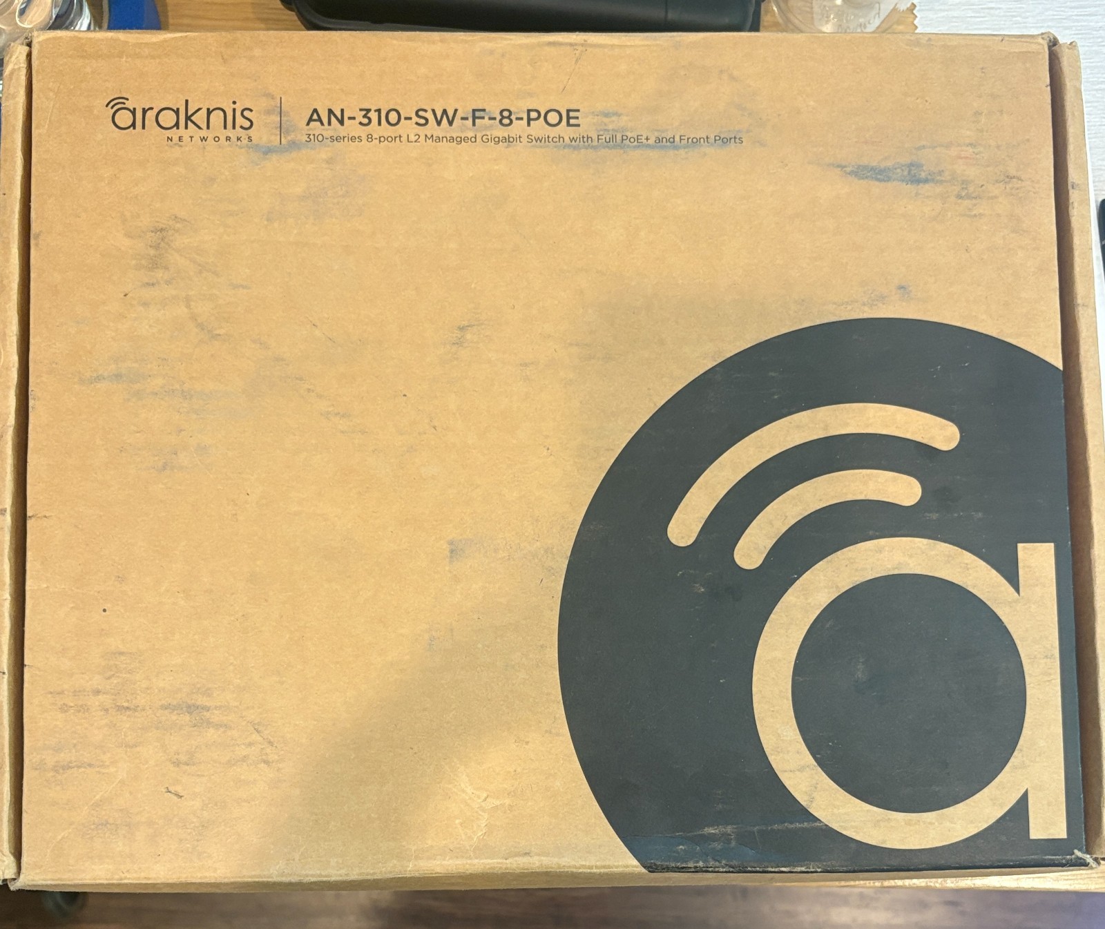 Araknis Networks AN-310-SW-F-8-POE 8-Port Gigabit Switch