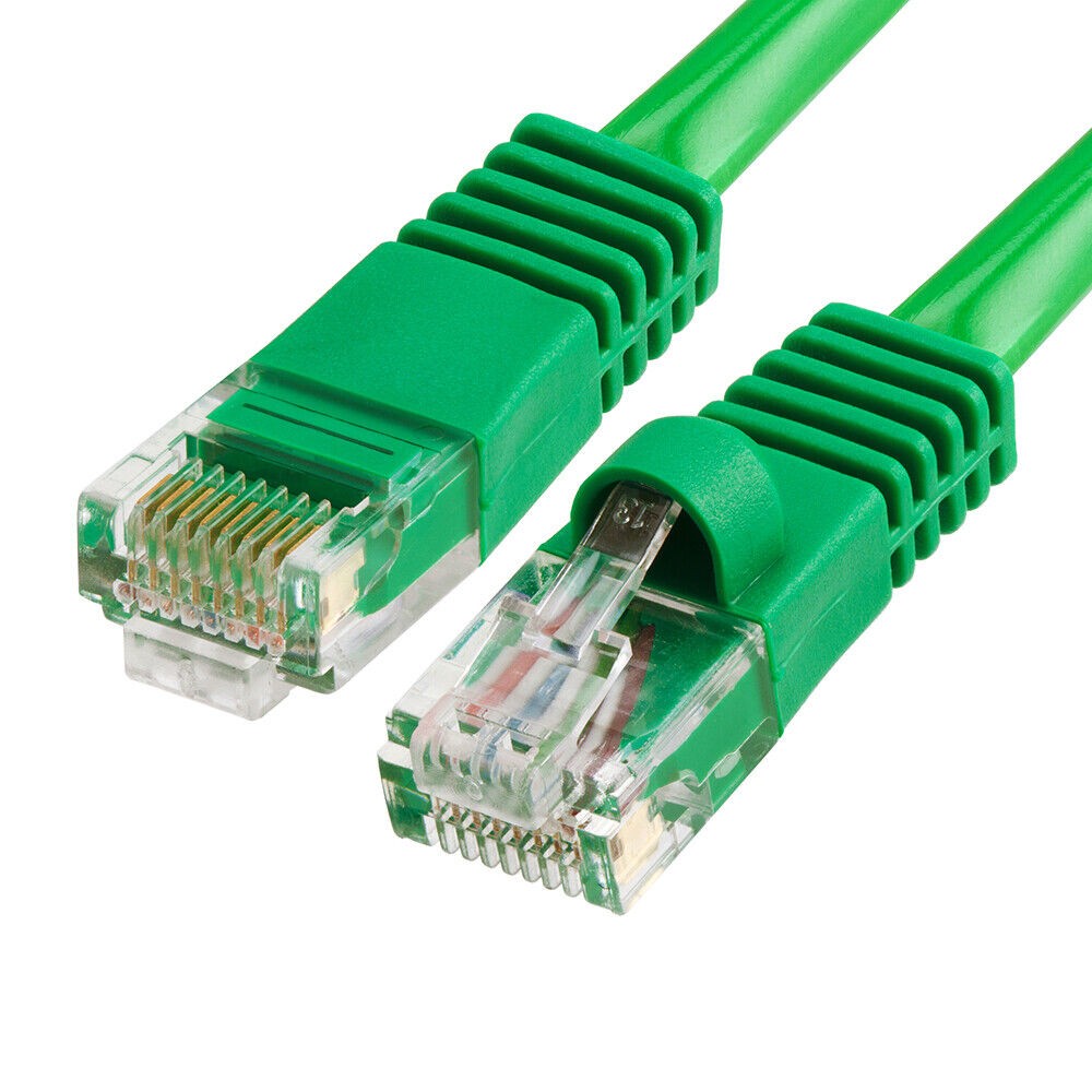 5FT Cat5e Ethernet Cable UTP LAN Network Patch Cord RJ45 Cat 5e Cable - Green
