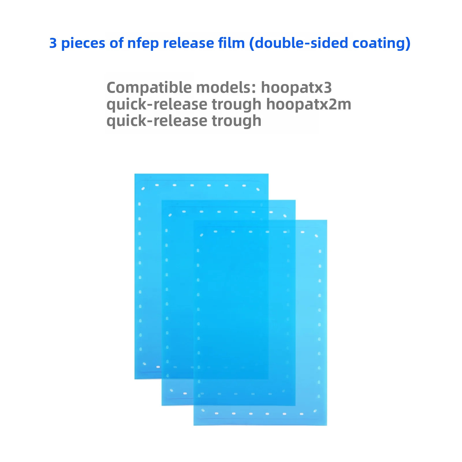 chitu3D printing Hoopat X3 X2M/X3/X4/X5/X4H trough NFEP/ACF release film