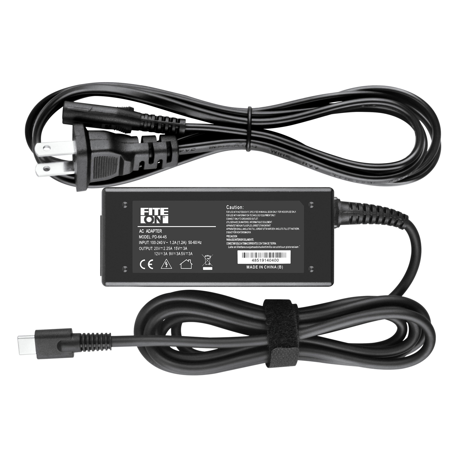 AC Adapter Cord For Samsung Chromebook Pro XE510C24-K01US W16-030N1A BA44-00336A