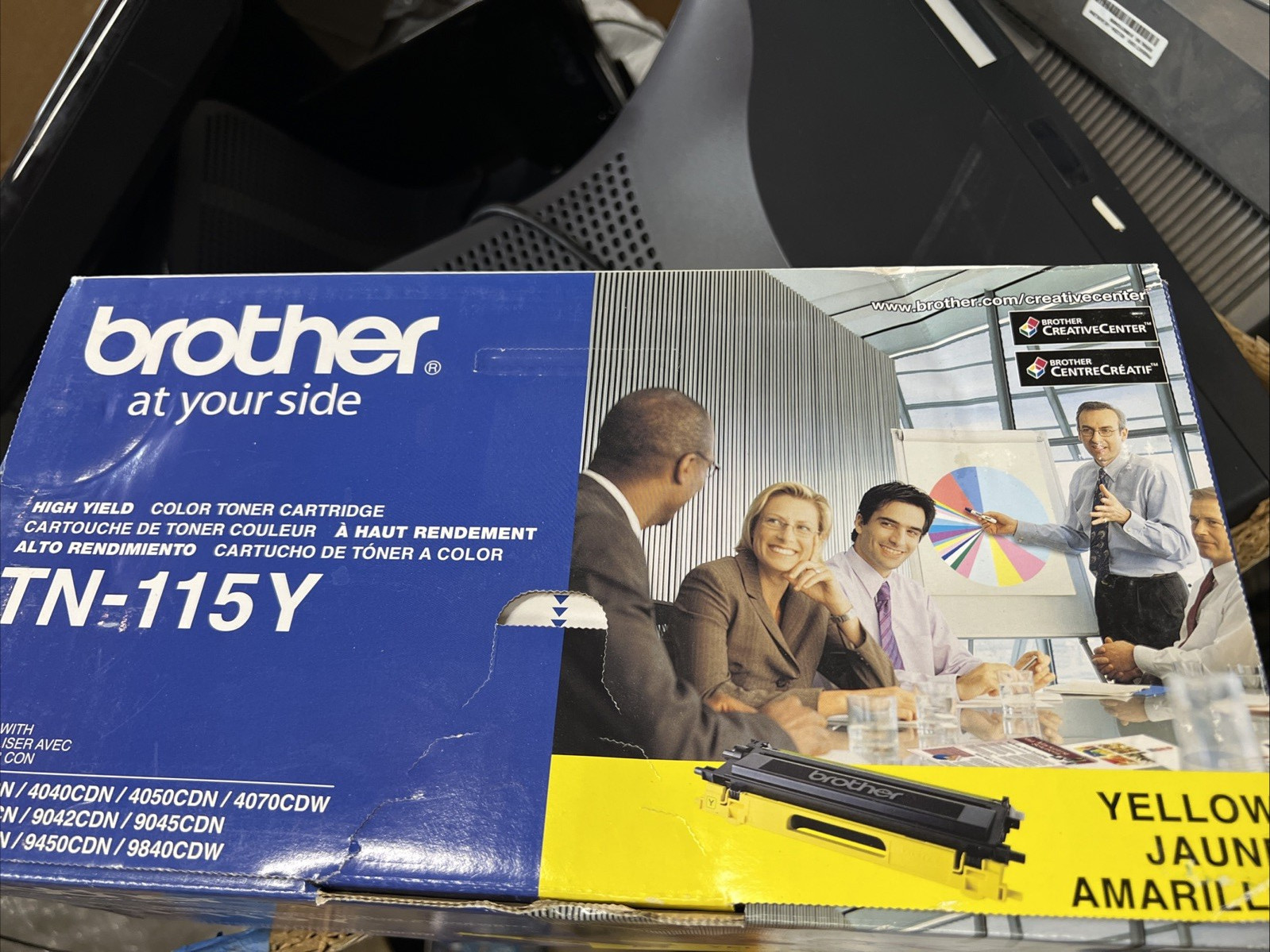 NEW Brother TN-115Y High Yield Yellow Toner Cartridge for HL-4040CN HL-4070CDW