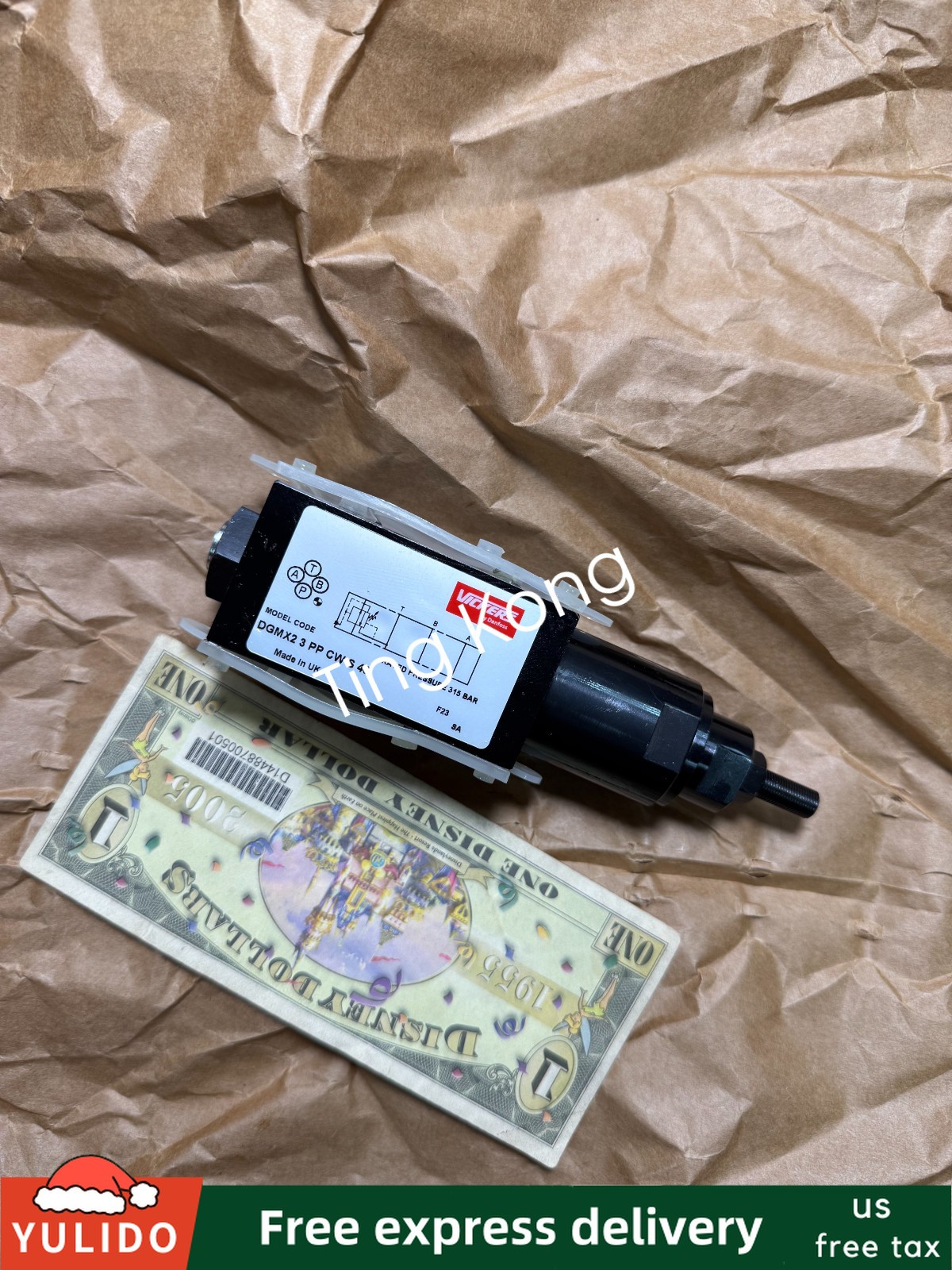 1PCS NEW V1CKERS VALVE DGMX23PPCWS40 MADE IN UK By FedEx or DHL