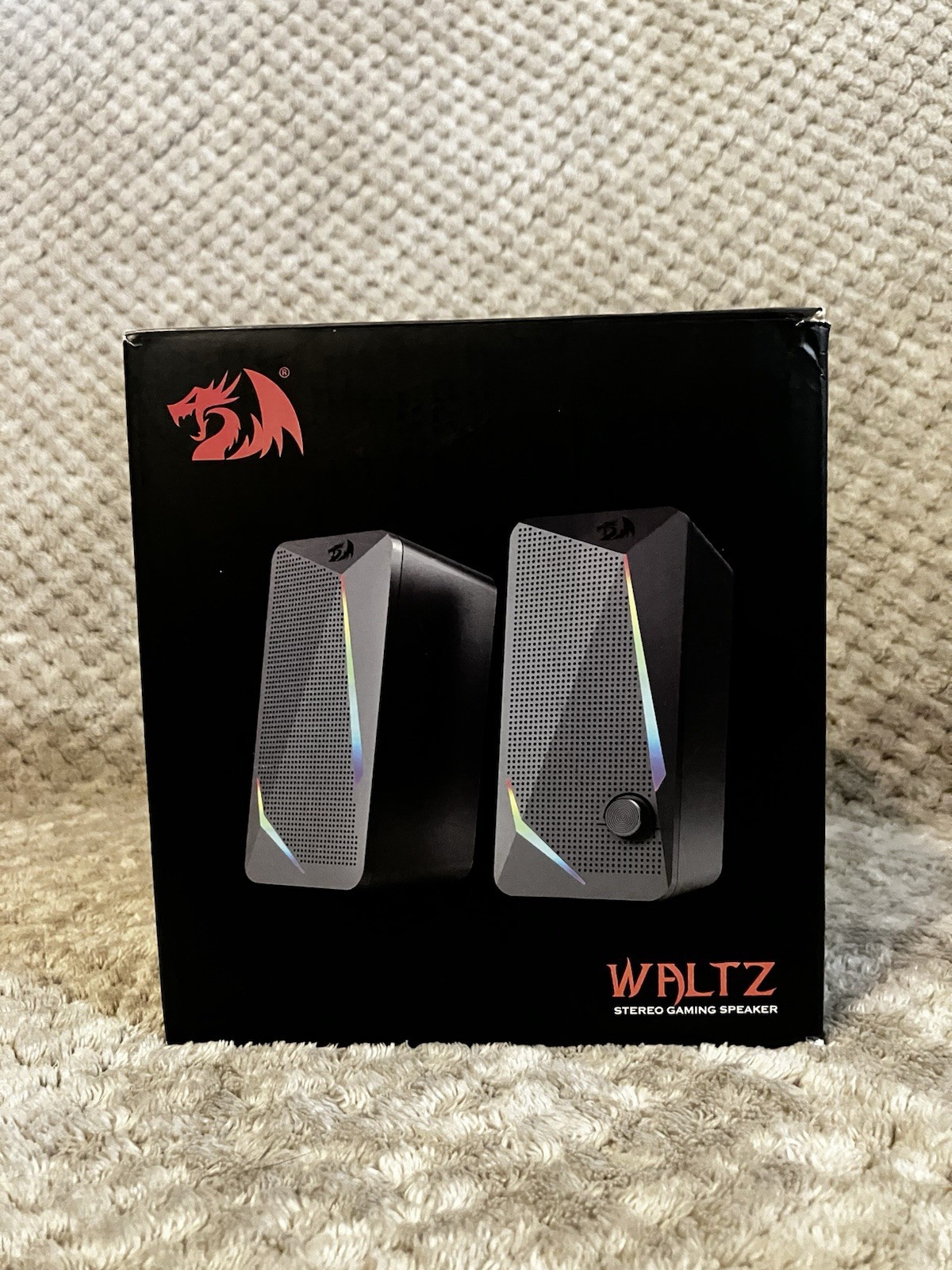 Redragon GS510 Waltz RGB Desktop Speakers 2.0 Channel PC Computer Stereo