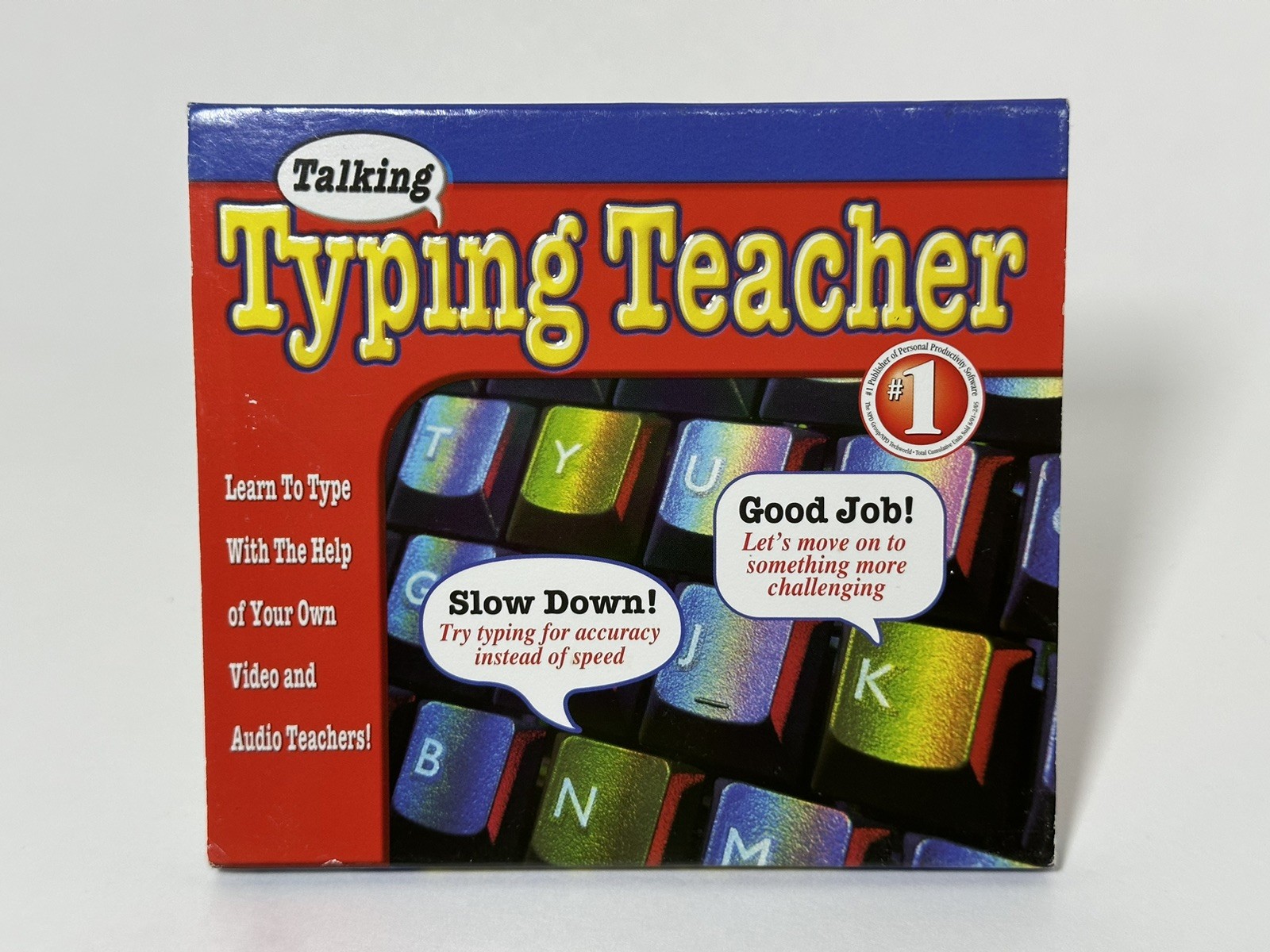 Cosmi Talking Typing Teacher (Windows PC, 2007) NetZero Tested and Working