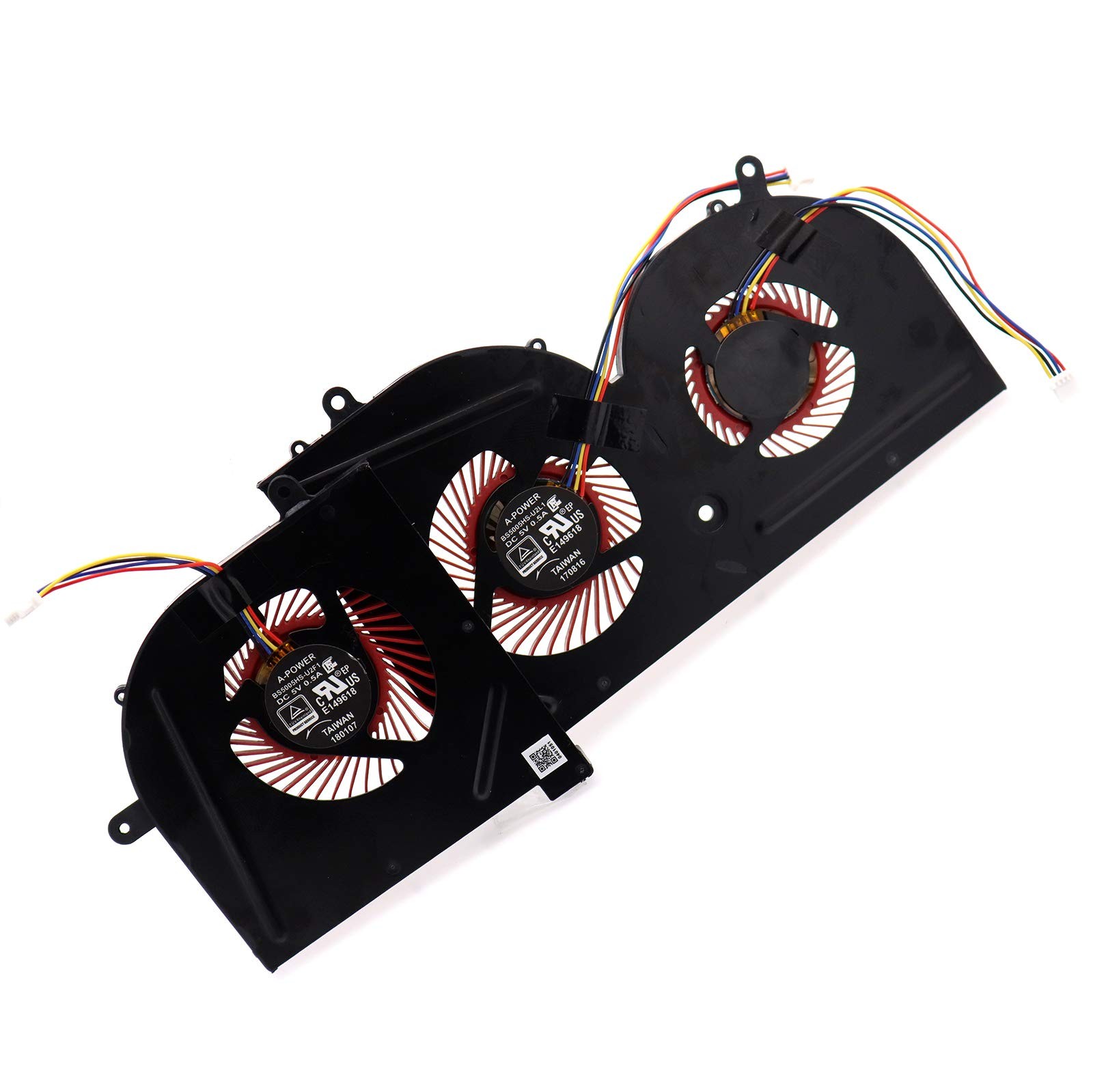Deal4GO CPU GPU Graphics Cooling Fan Replacement for MSi & FAN Set