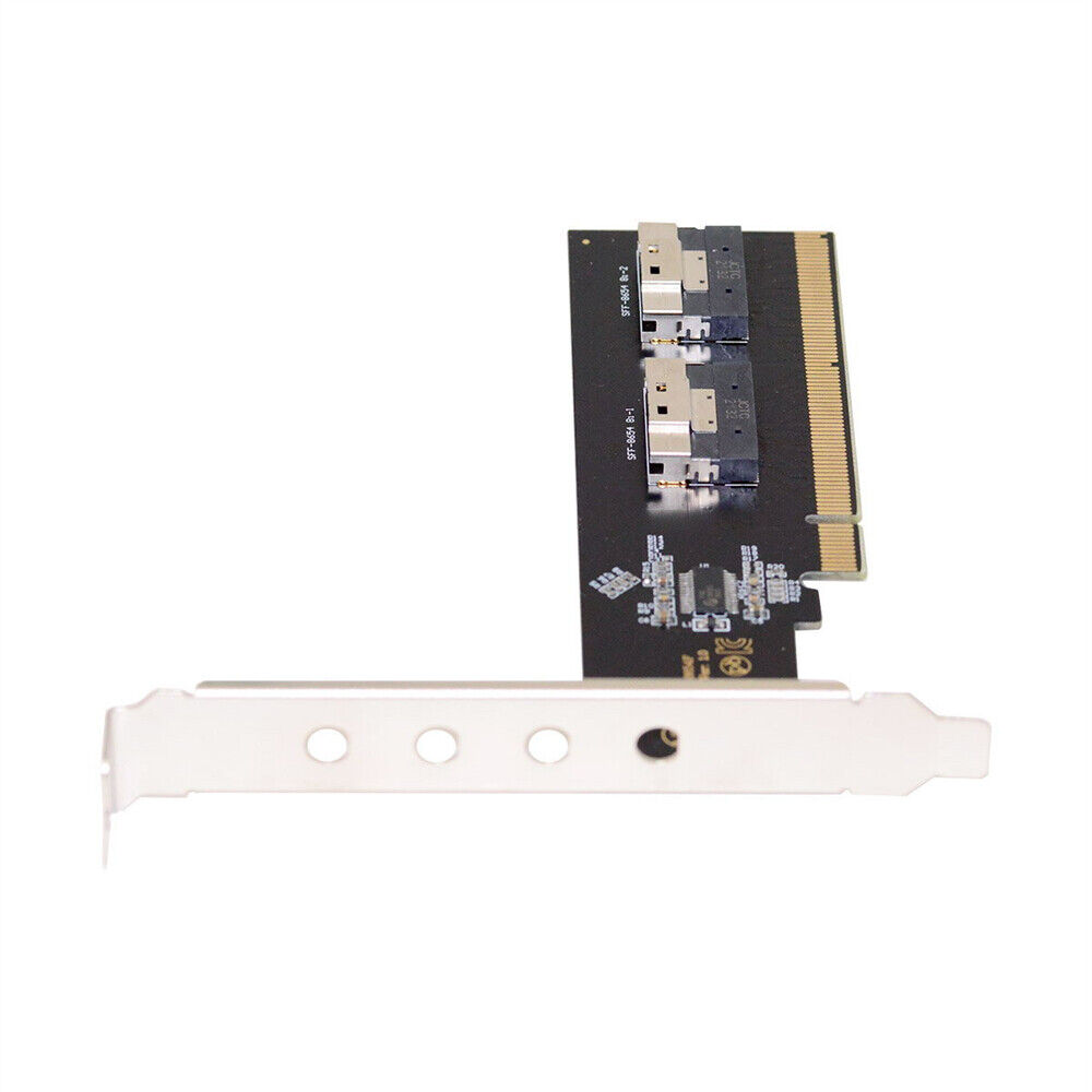 Raid Card VROC Raid0 to PCIE Express 3.0 4.0 Dual Slimline Hyper Adapter