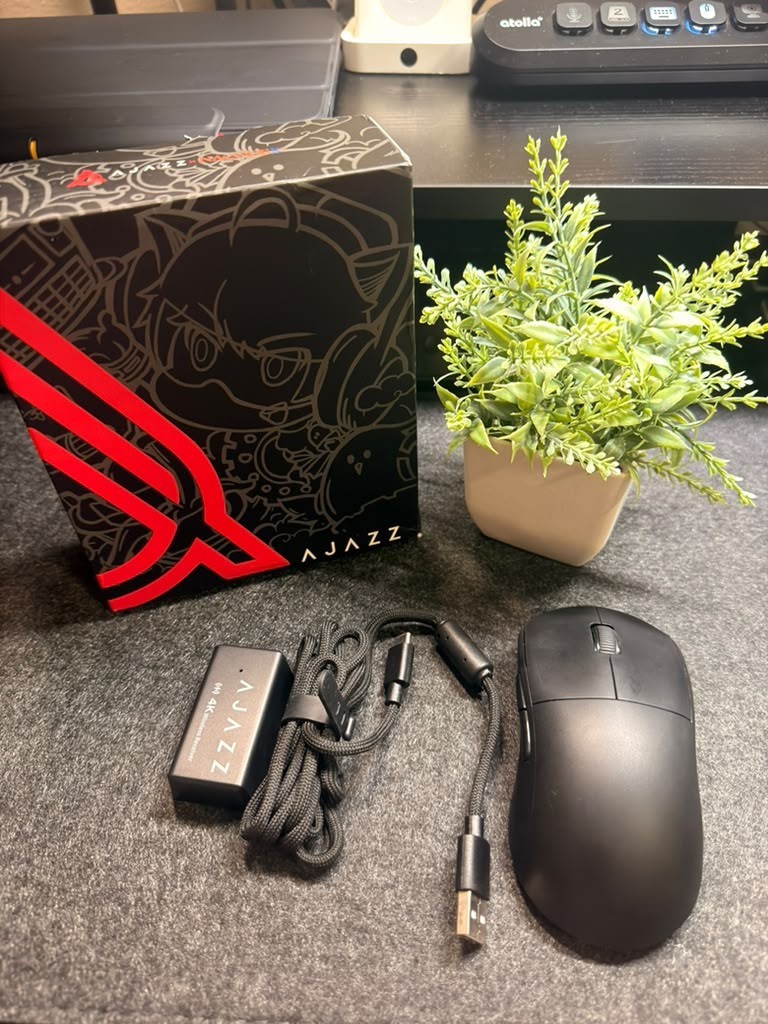 AJAZZ AJ199 4K Wireless Gaming Mouse – Black