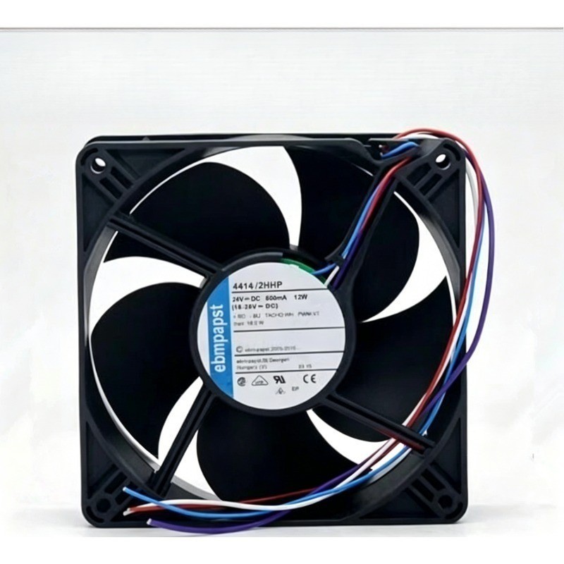 1PC 4414/2HHP Axial Fan 24VDC 0.5A 12W 120*120*38mm Free delivery
