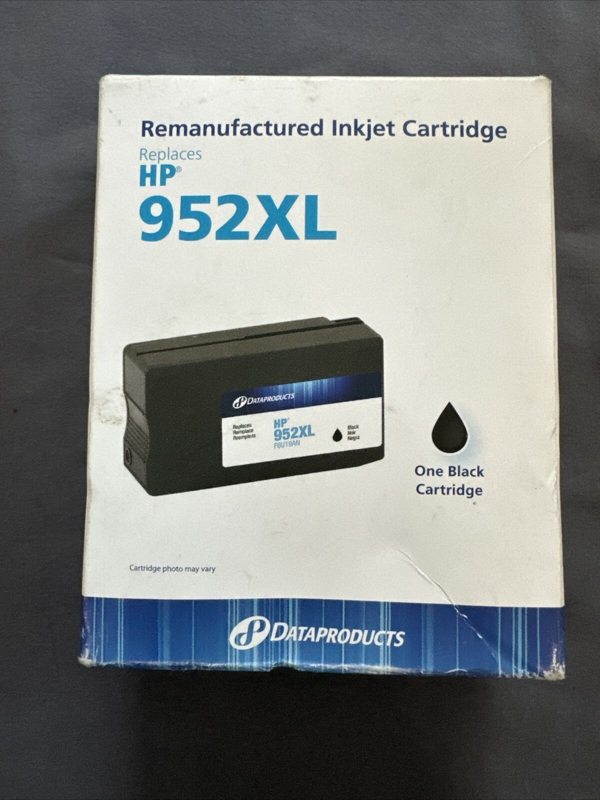 DataProducts Re manufactured Ink Cartridge Replacement HP 952XL Black Inkjet