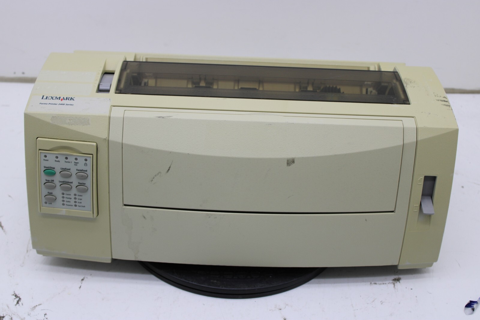 Lexmark 2400 Series 2490-100 Dot Matrix Printer - Works