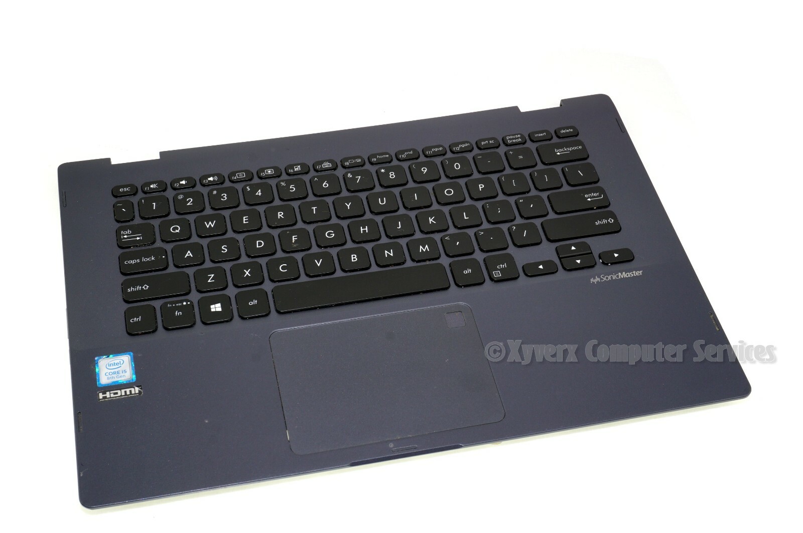 HQ20720439000 OEM ASUS TOP COVER W KEYBOARD BL TP412U TP412UA-IH71T (B)(FC22)