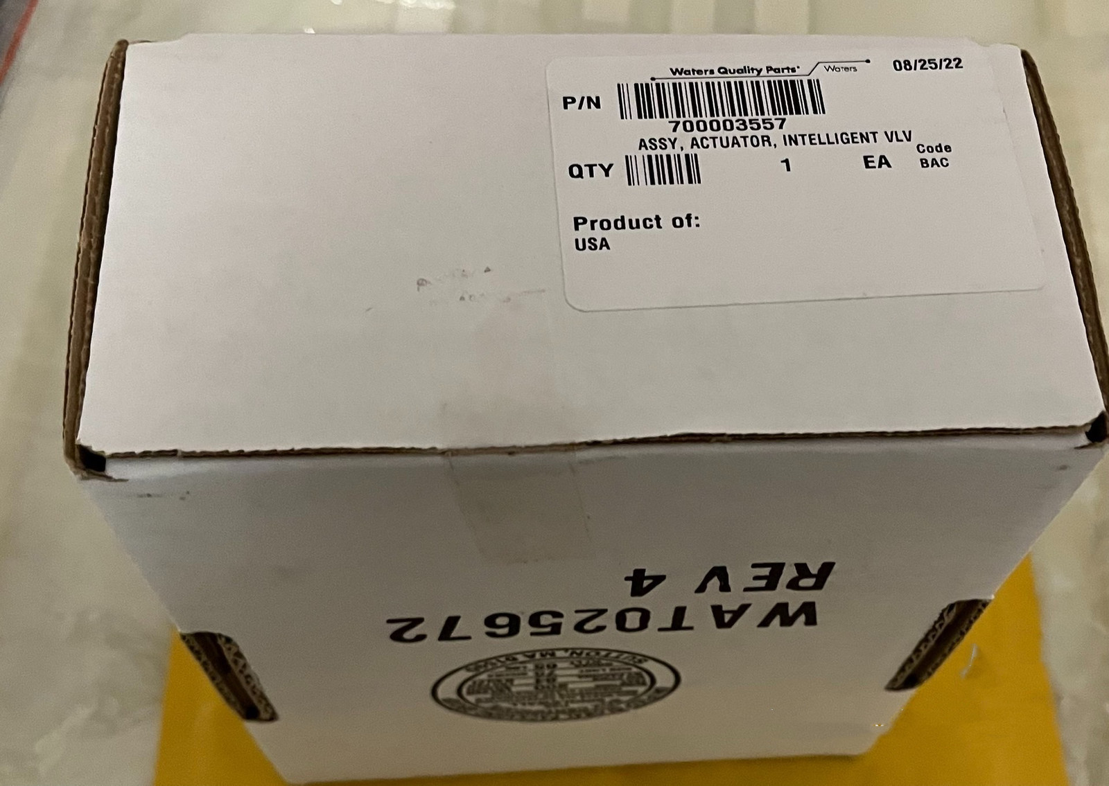 Waters 700003557 System Valve FedEx or DHL