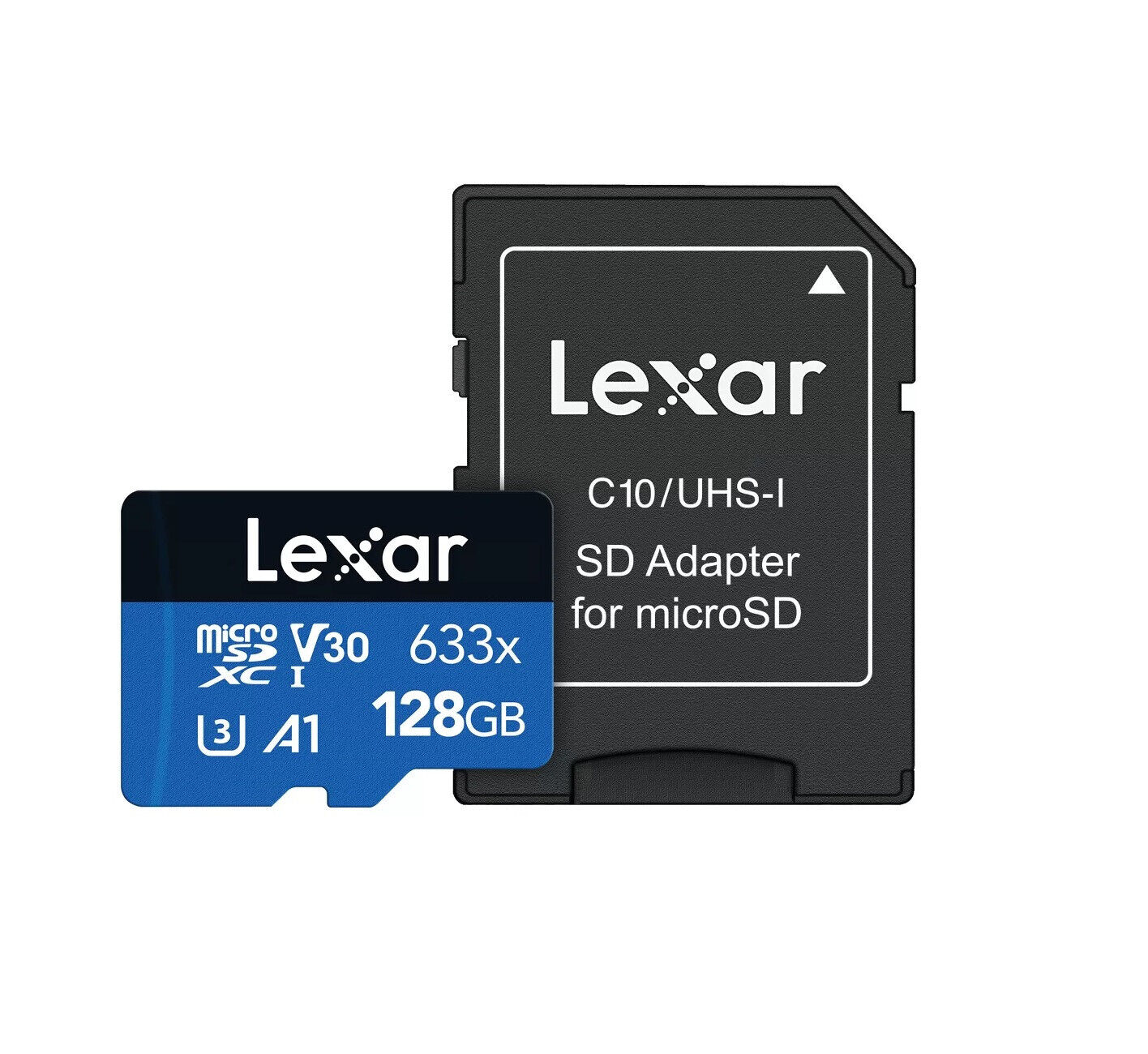 Lexar High-Performance BLUE Series 633x microSDHC/microSDXC UHS-I Card (128 GB)