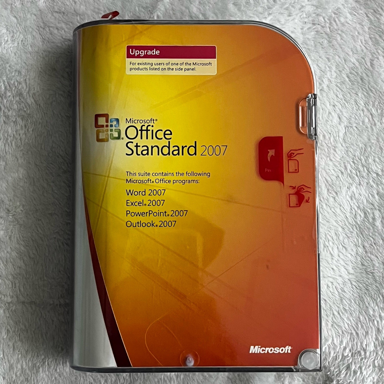 Microsoft Office Standard 2007 Software Upgrade Word Excel Powerpoint NEW
