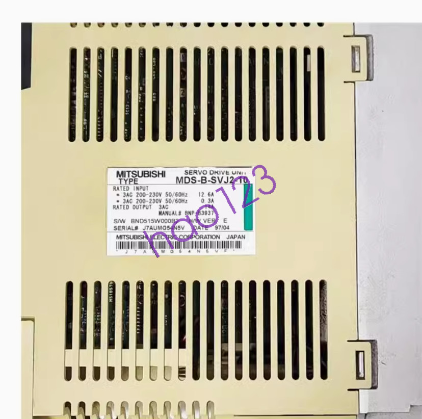 1pc Used Mitsubishi MDS-B-SVJ2-10 Servo Drive Unit Fully Tested DHL/FedEx