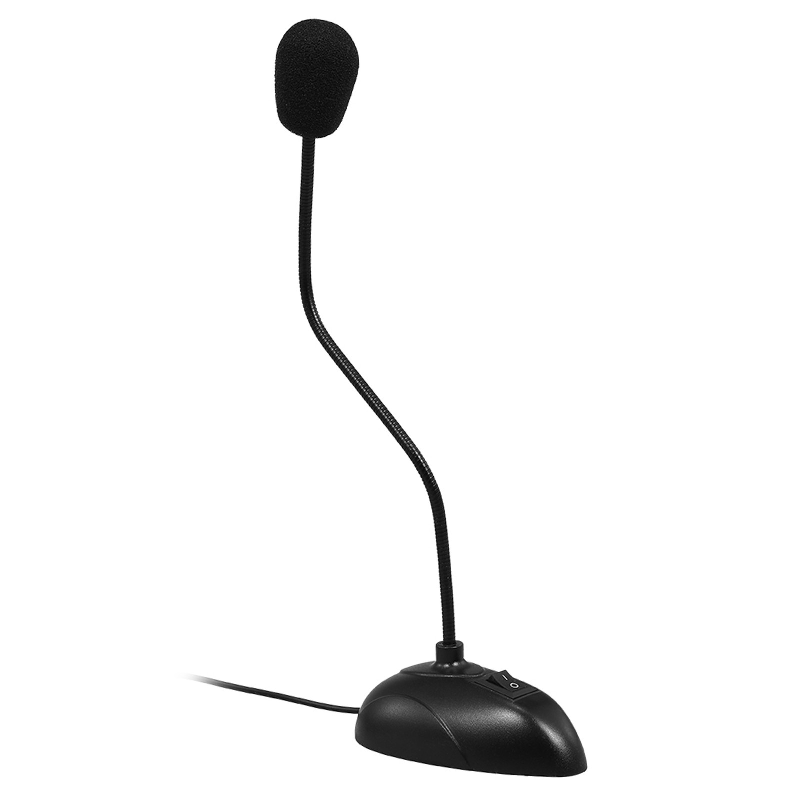 Computer Microphone Desktop Capacitive Microphone Wired Microphone 3.5mm In UIWR