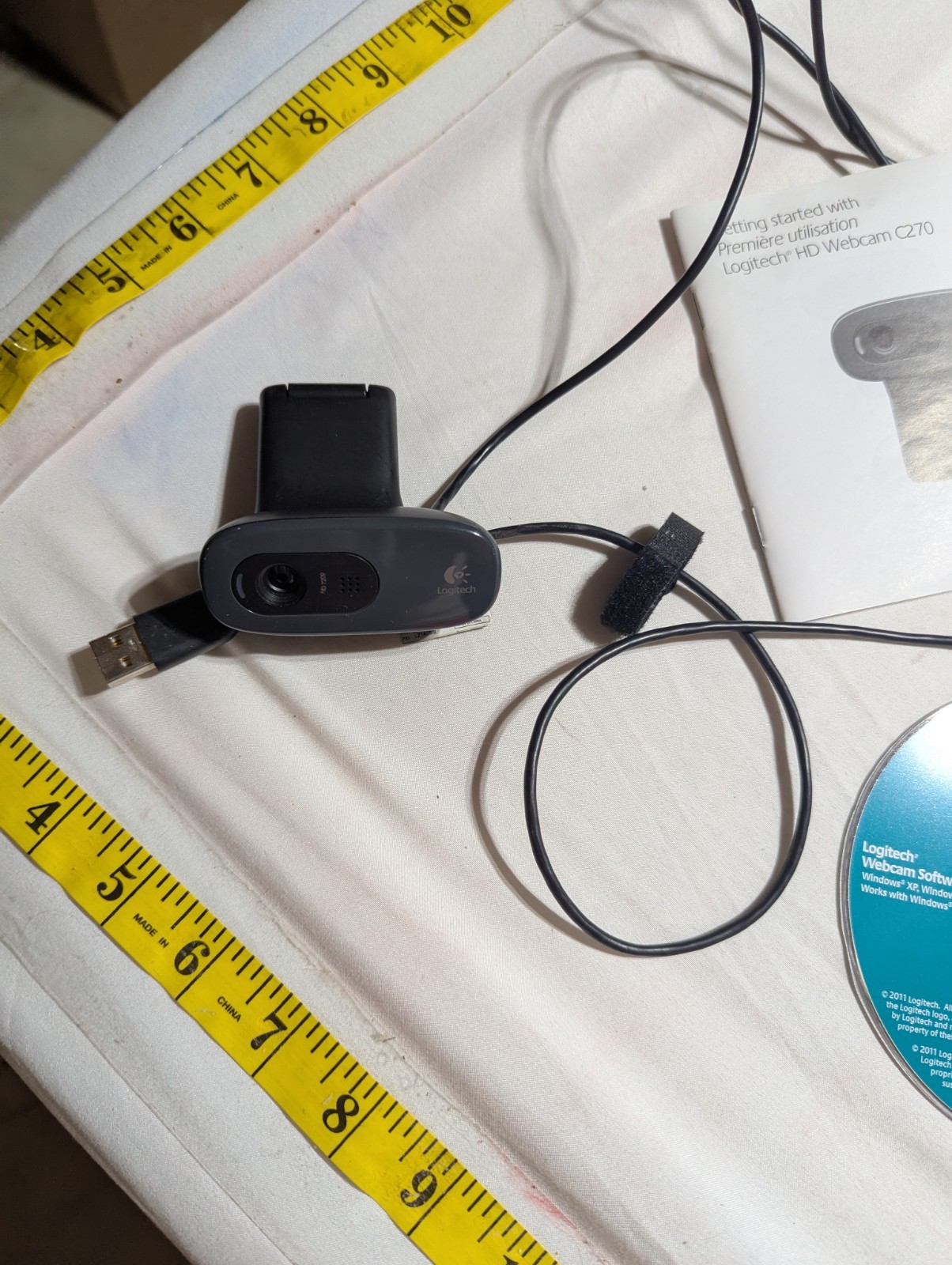 Logitech C310 HD 720p Webcam V-U0015 860-000443 Black