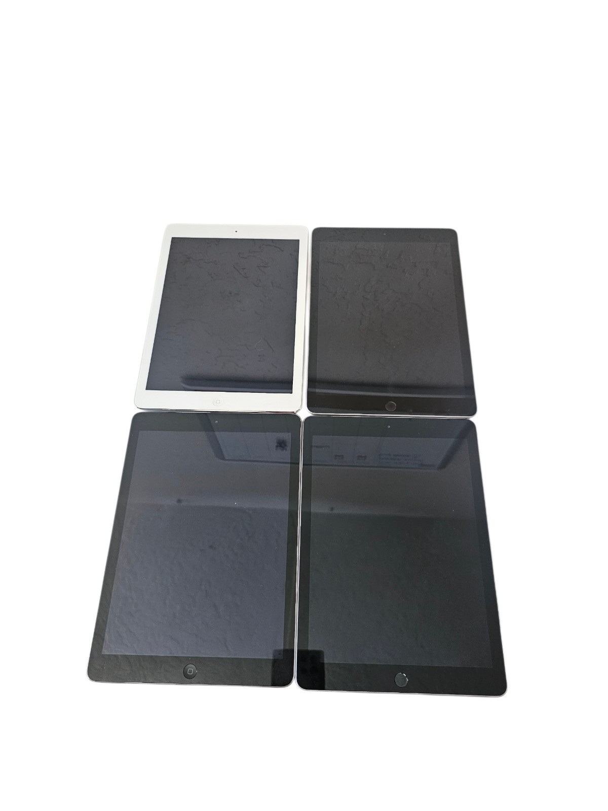 Lot of 4 Apple iPad - BROKEN / AS-IS - For Parts or Repair Only