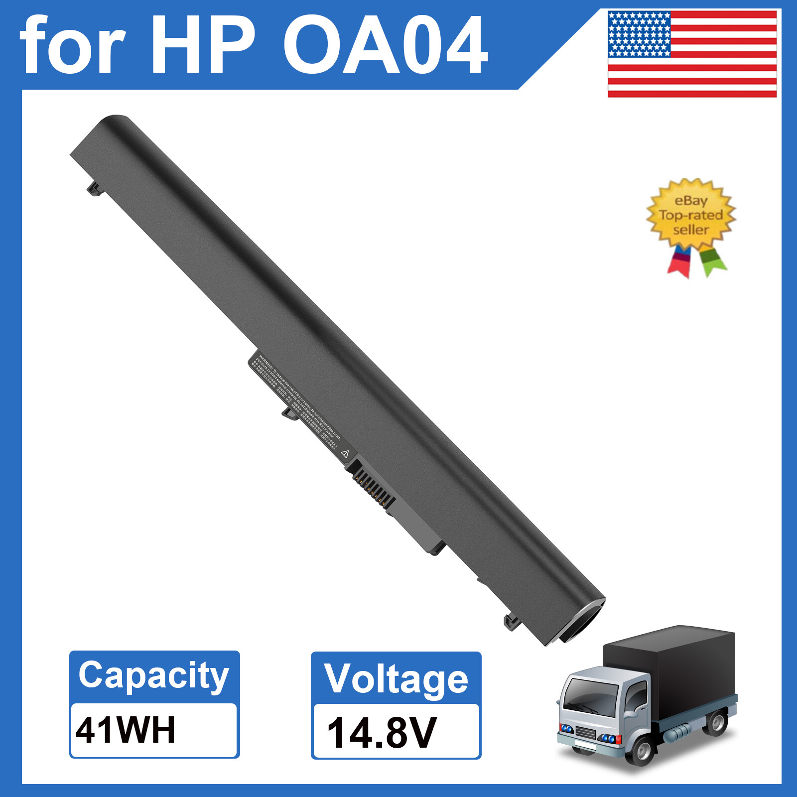 OA03 OA04 Spare Battery For HP 240 245 250 255 G3 G4 740715-001 746458-421 41Wh