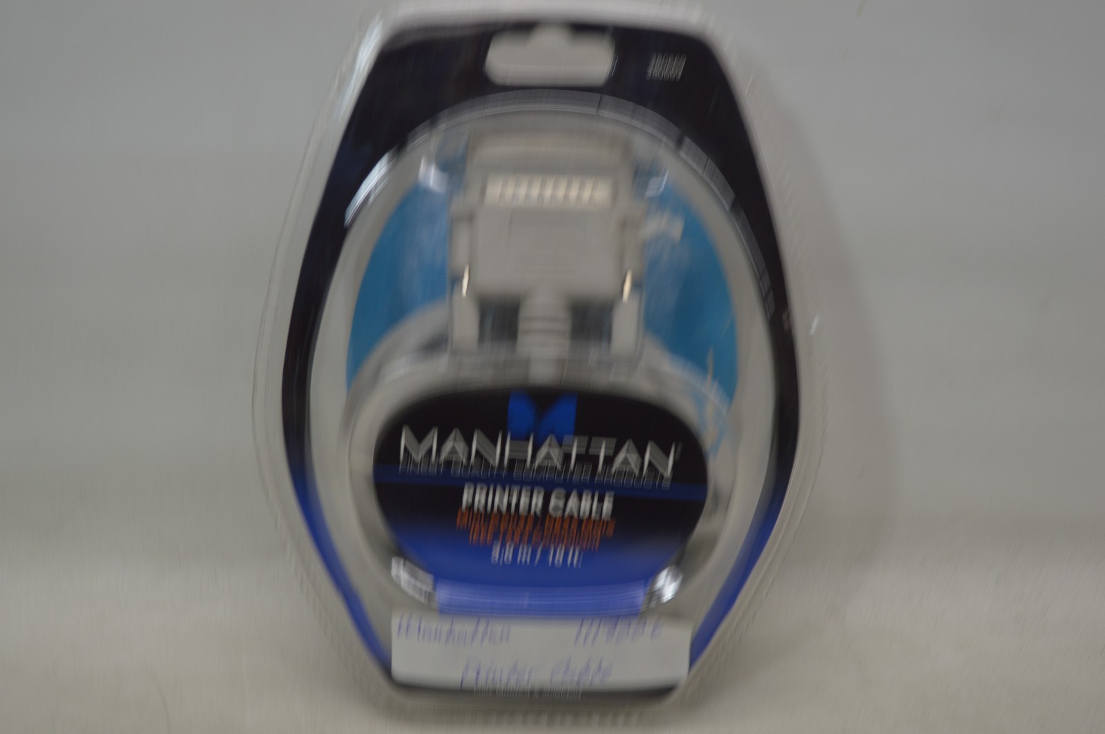 Manhattan PRINTER CABLE Mini-Cen36 D825 Male IEEE 3,0 m / 10 ft. *New Unused*
