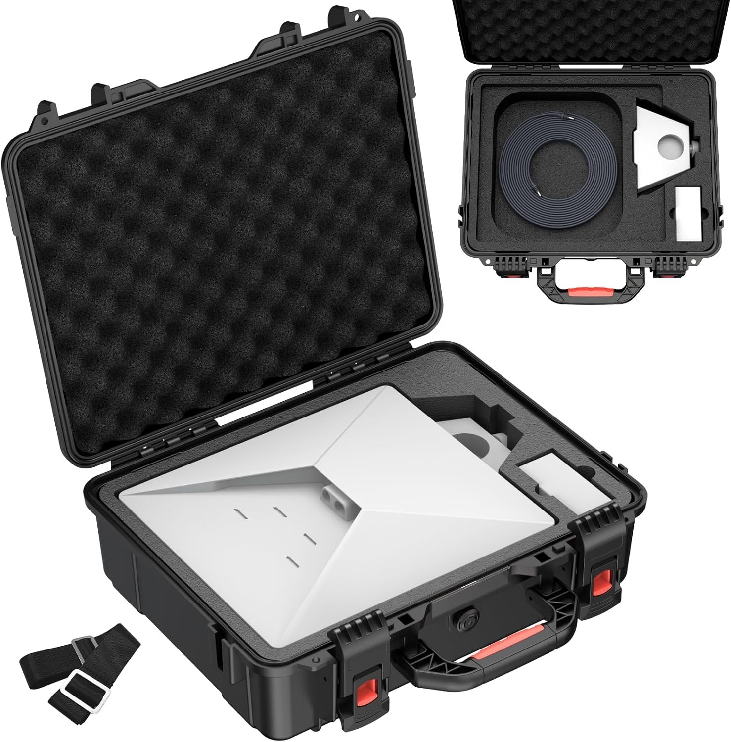 Starlink Mini Case, Waterproof Hard case Fits Star Link Mini Dish, Portable Shou
