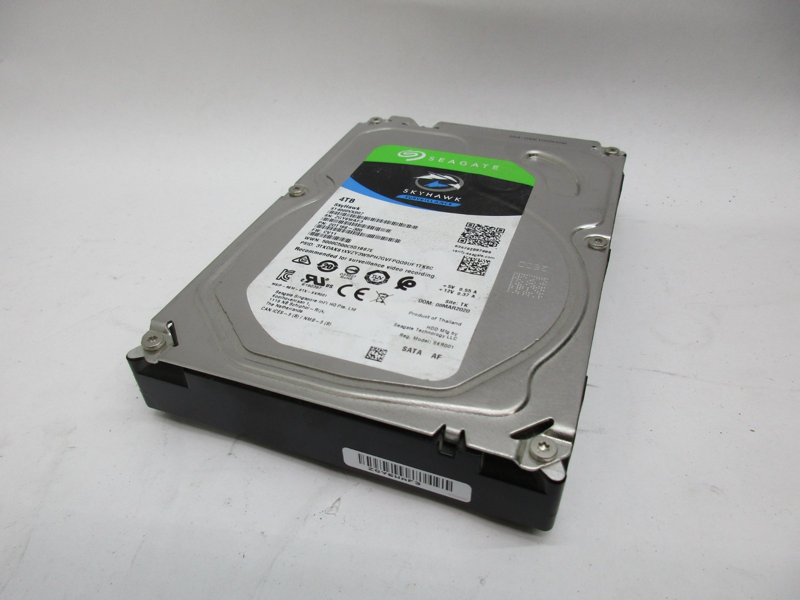 SEAGATE SKYHAWK SURVEILLANCE 4TB HDD ST4000VX007 2DT166-300 3.5" SATA III T5-E2