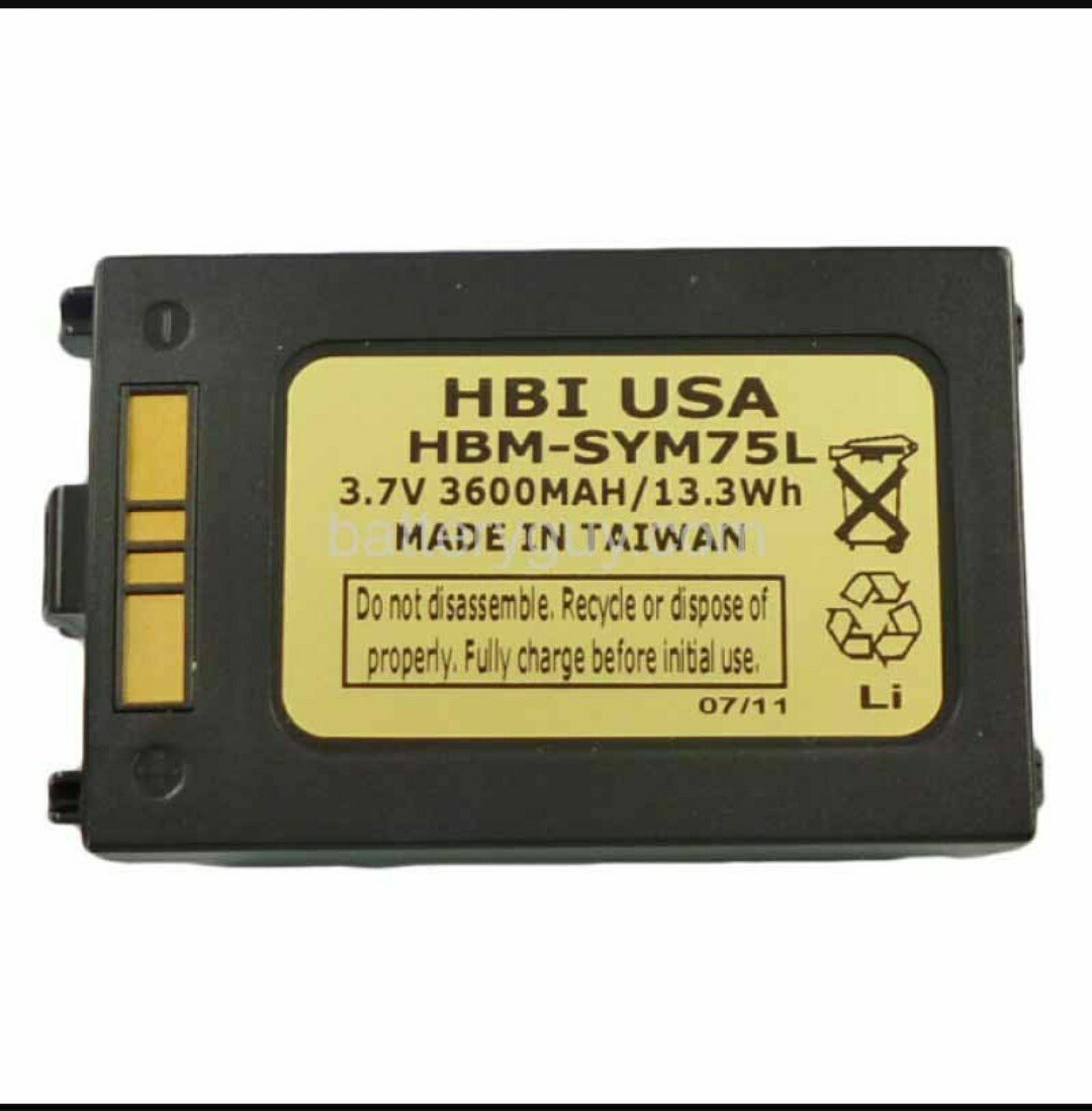 Harvard Li-Ion Replacement Battery for Motorola MC75 HBM-SYM75L 
