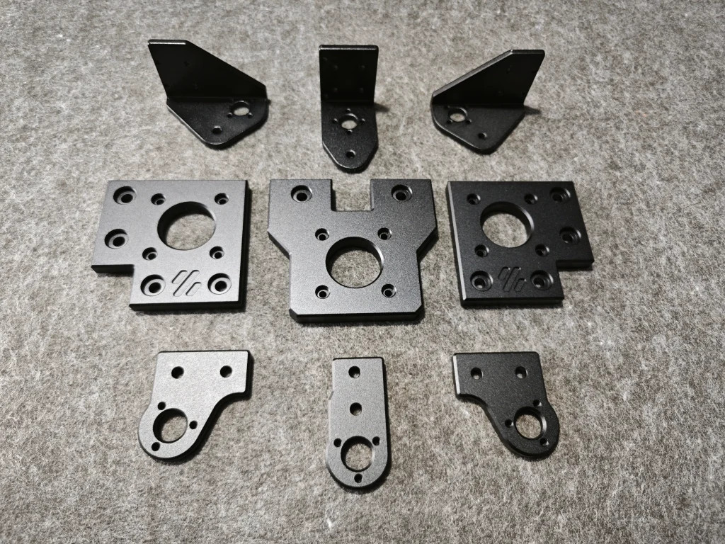 for voron trident 1.9 aluminum alloy cnc metal Z-axis structural parts DIY
