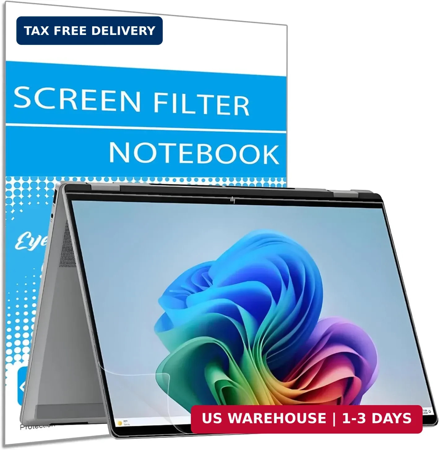 2 Pack Anti Glare Screen Protector for HP OmniBook X Flip 16'' 2-in-1