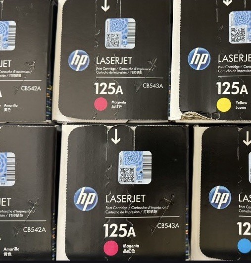 HP 125A CB543A Magenta Toner Cartridge LaserJet CP1215 CM1312 Original
