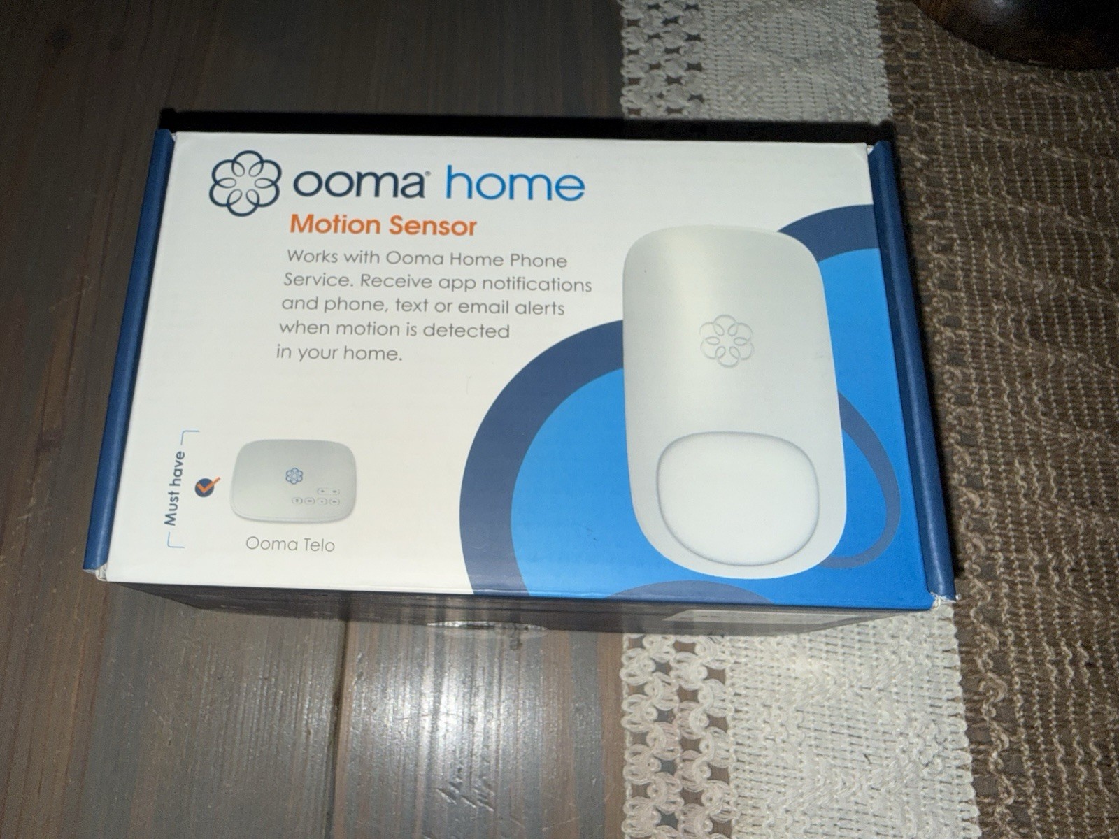 Ooma Home Motion Sensor 100-0222-200 for Ooma Telo, New, Open box