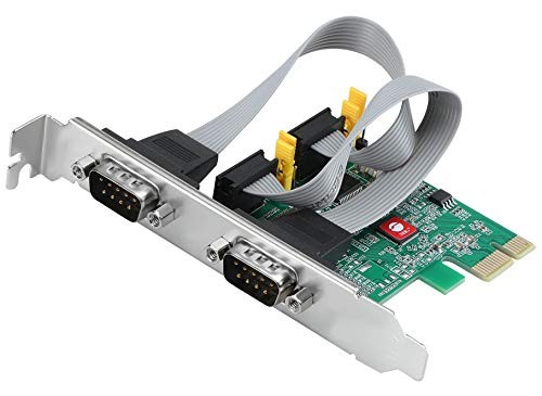 SIIG JJE20711S1 2 Port DP Cyber RS-232 2S PCIe Card